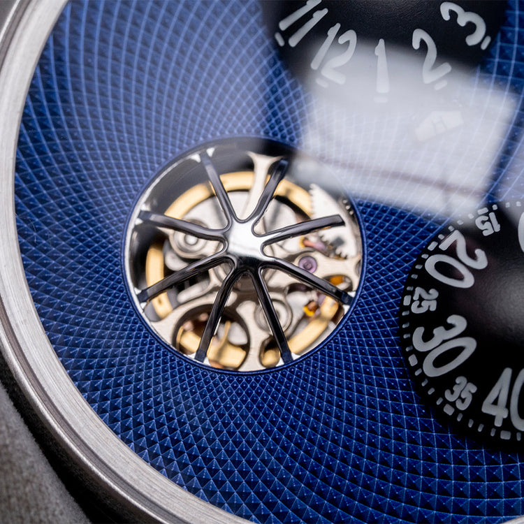 2023 Radcliffe Le Dome Blue Guilloche Dial Automatic 40mm