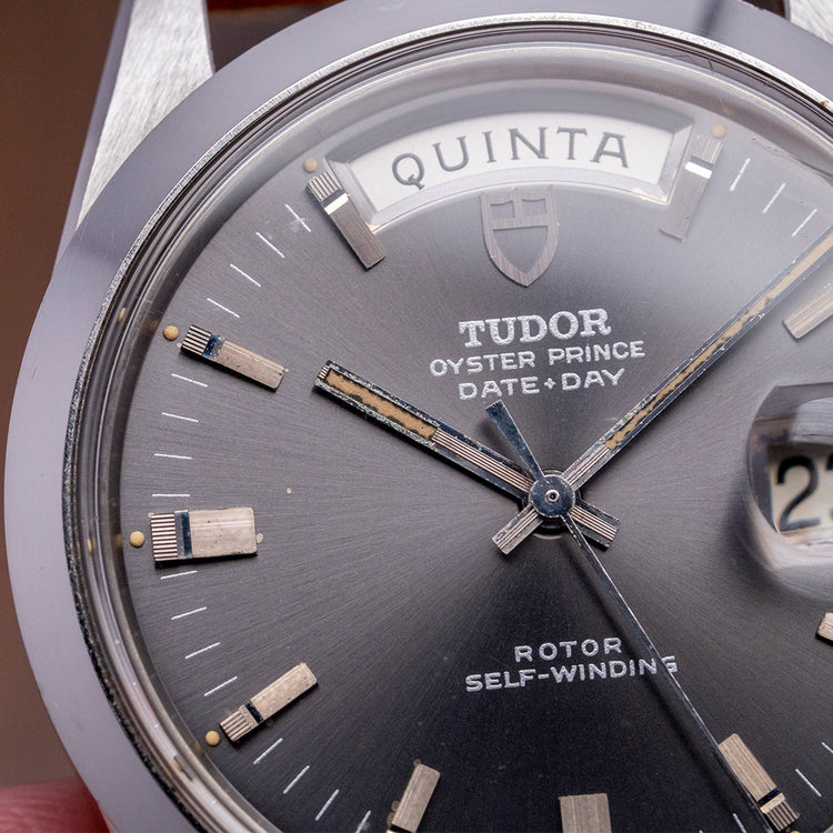 Near NOS 1969 Tudor Oyster Prince Date + Day Jumbo 38mm 7017/0