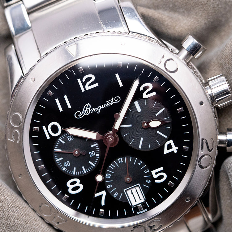 2000s Breguet Type XX Transatlantique Flyback 39mm 3820