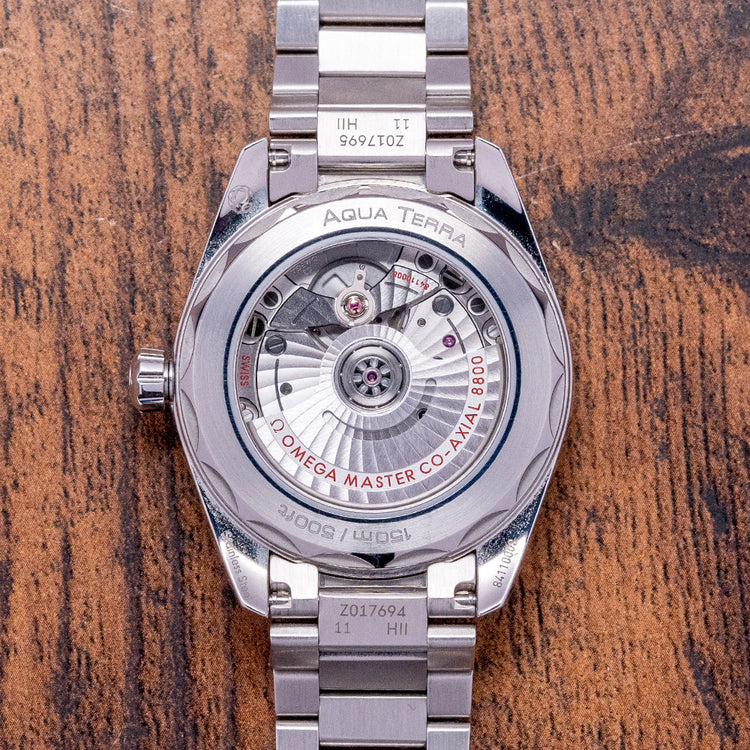 2023 Omega Aqua Terra Shades 38mm Bay Green 220.10.38.20.10.002