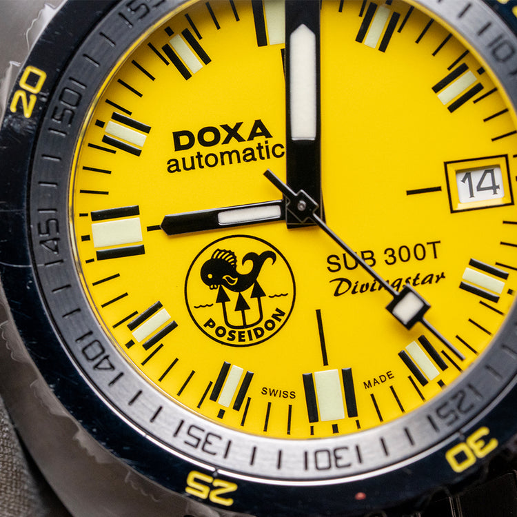 2018 DOXA SUB 300T Divingstar 'Poseidon Edition' Limited 43mm
