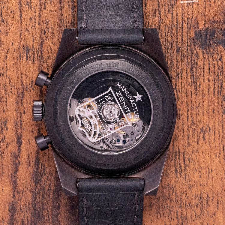 2017 Zenith El Primero New Vintage 1969 Black Limited