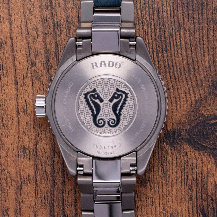 2022 Rado Captain Cook High-Tech Ceramic Diver Blue Dial R32144202