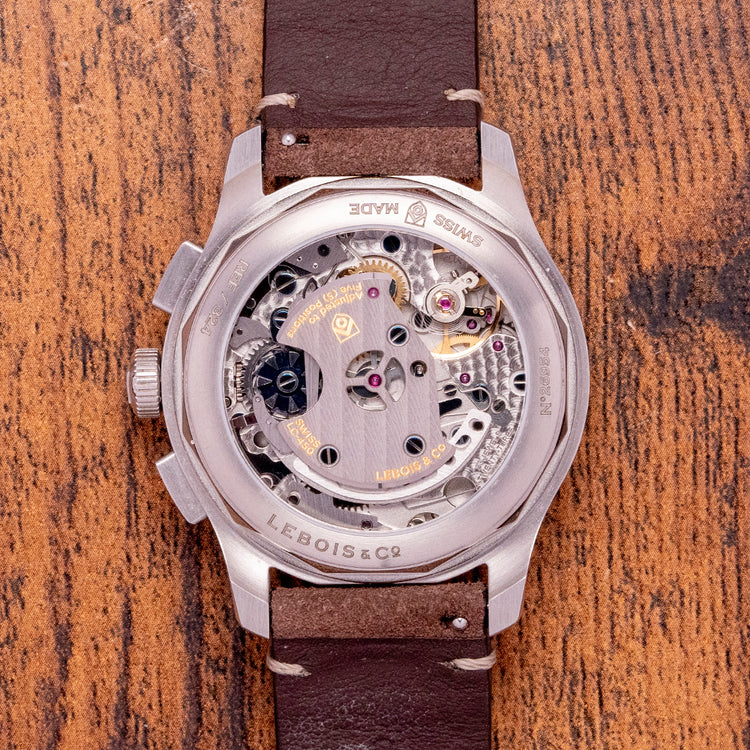 2023 Lebois & Co Heritage Chronograph Pulsation Salmon