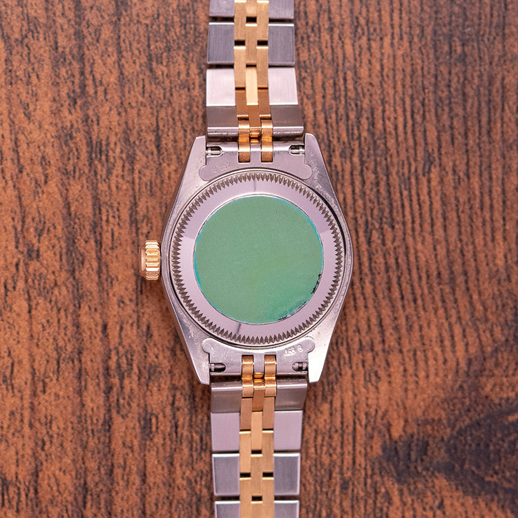 1995 Rolex Lady-Datejust 26mm Steel & Gold 69173 Box & Papers