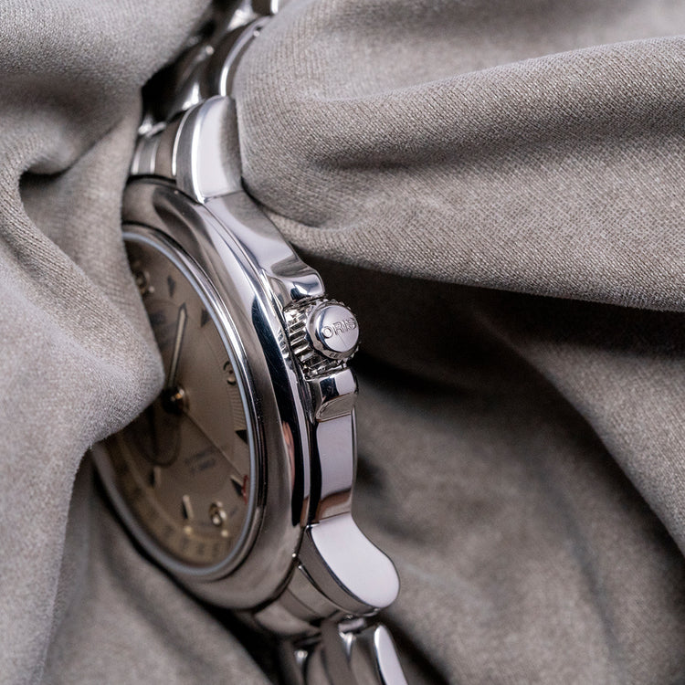 2000s Oris 'Chronometer' Pointer Date 35mm 7467B