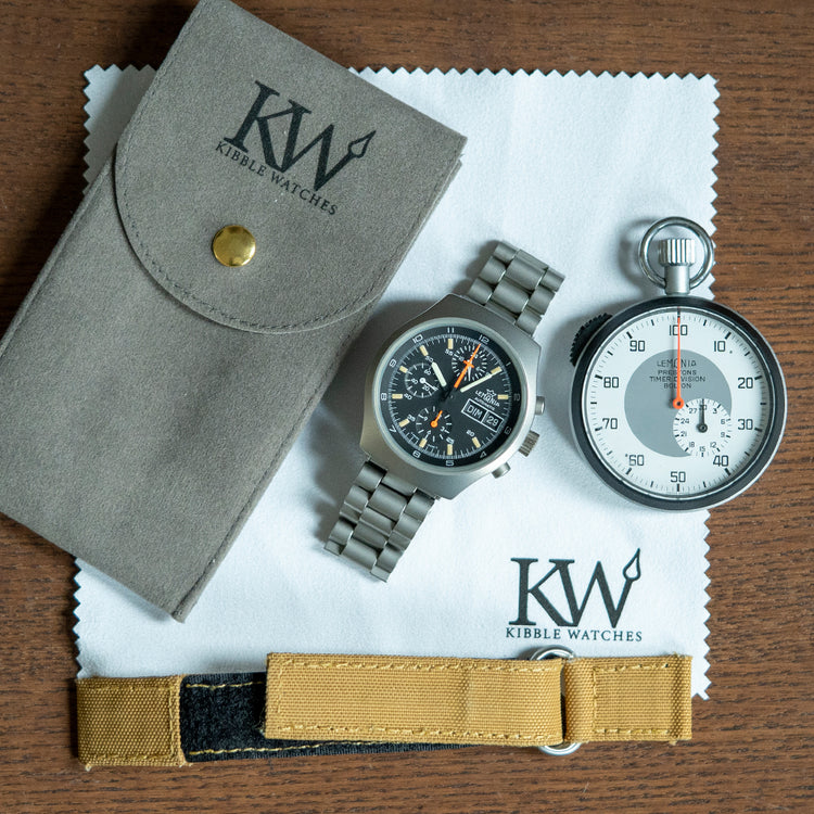 1980s Lemania Chronograph Cal. 5100 & Lemania Stopwatch