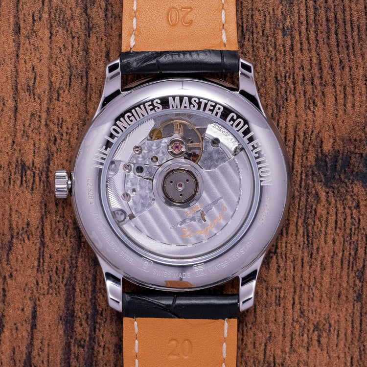 Unworn Longines Master Collection 39mm Black L26284517