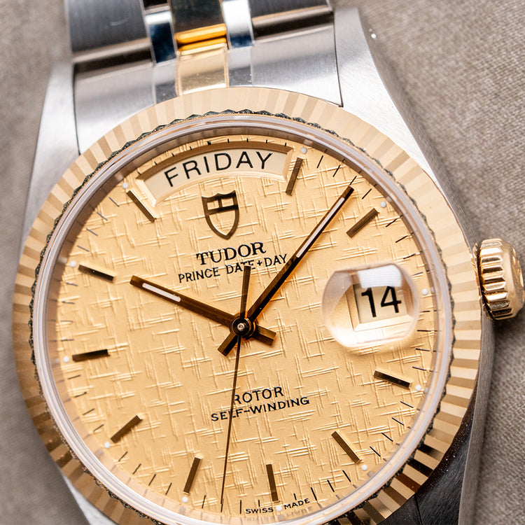 2021 Tudor Prince Date+Day 36mm Steel & Gold 76213
