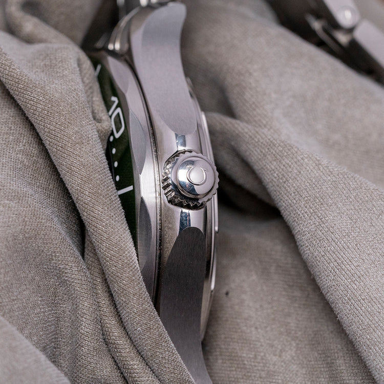 2024 Omega Seamaster Green Ceramic Wave 42mm on Bracelet