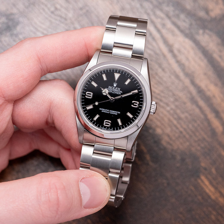 1991 Rolex Explorer I 36mm Tritium 'Frozen Dial' 14270