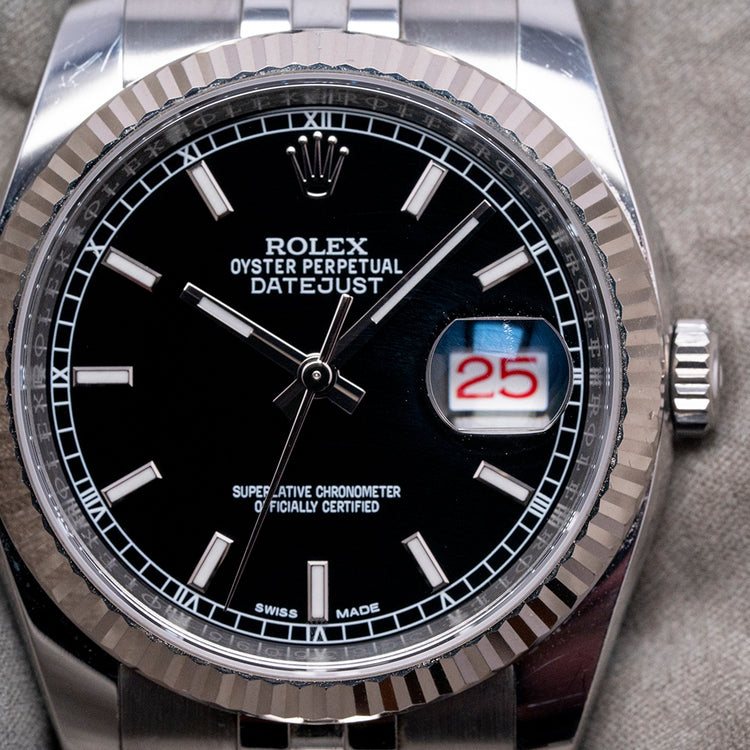 2018 Rolex Datejust 36mm Jubilee Roulette Date 116234