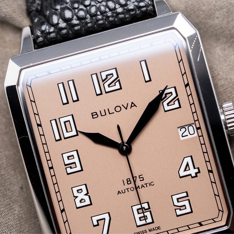 2019 Bulova 'Joseph Bulova' Limited Ed. Salmon 32x45.5mm