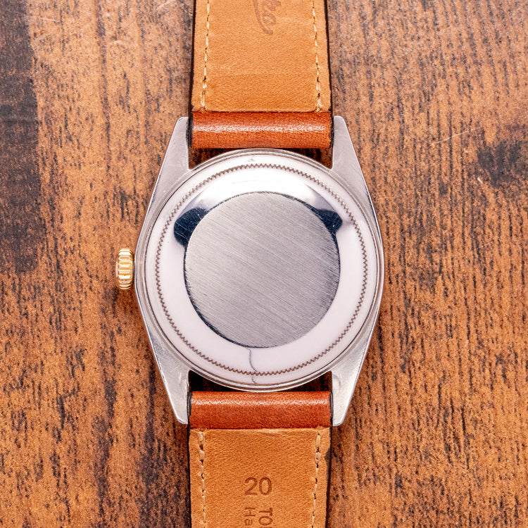 1975 Rolex Datejust 36mm Steel & Gold Champagne Dial 1601