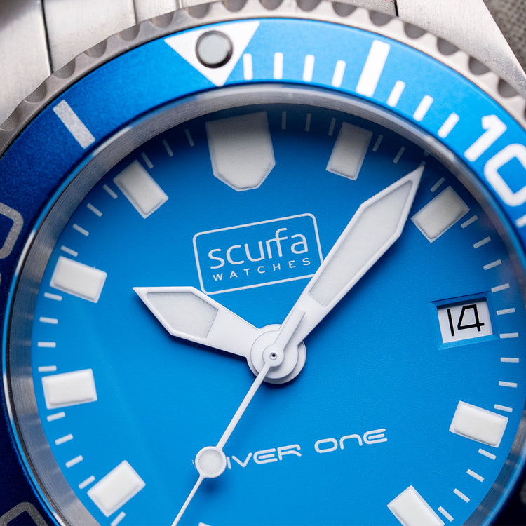 2021 Scurfa Diver One D1-500 Titanium Light Blue 40mm