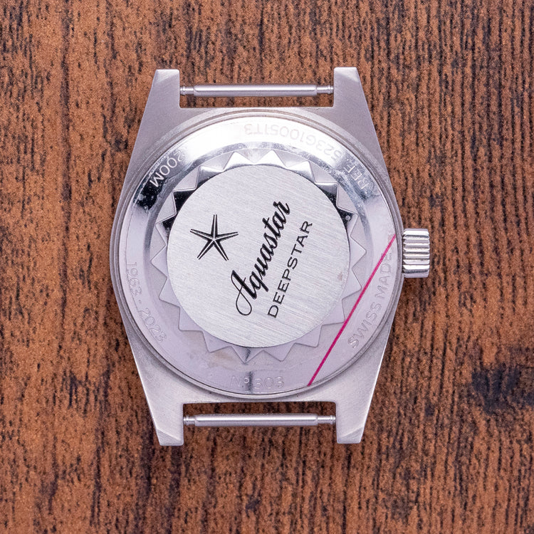 2023 Aquastar Model 60 Re-Edition 37mm Black Dial