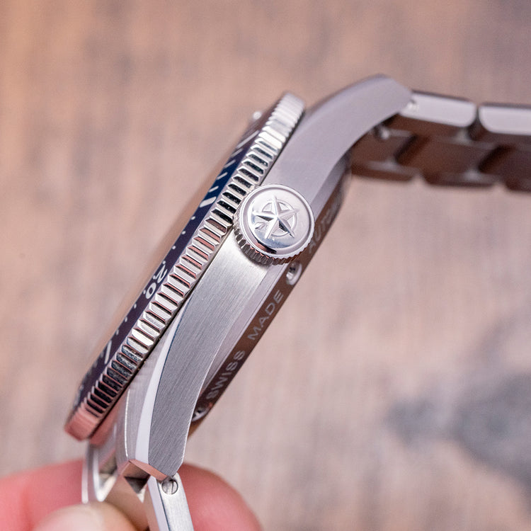 2024 Tuseno Shellback V2 Blue No-Date Automatic 40mm