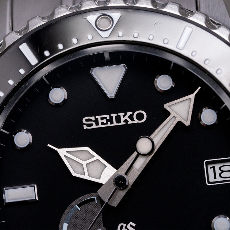 2015 Grand Seiko Spring Drive Diver Black 44mm SBGA029