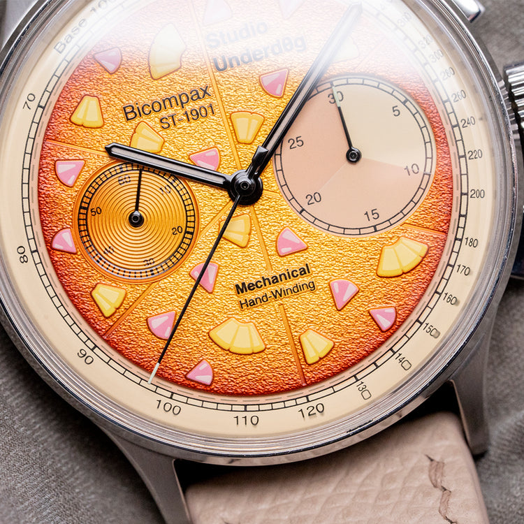 2024 Studio Underd0g Series 1 Ham & Pineapple Pizza Watch