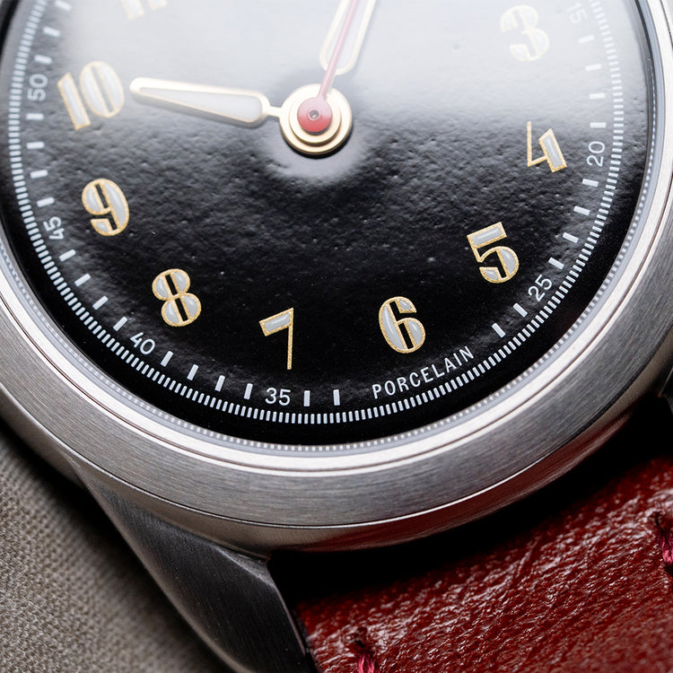 2025 AnOrdain Model 2 Porcelain Black Medium Decorated 36mm