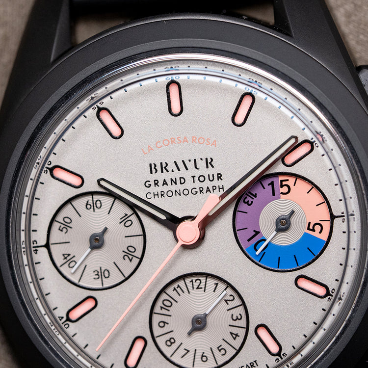 2024 Bravur Grand Tour III Black PVD Chronograph 38mm
