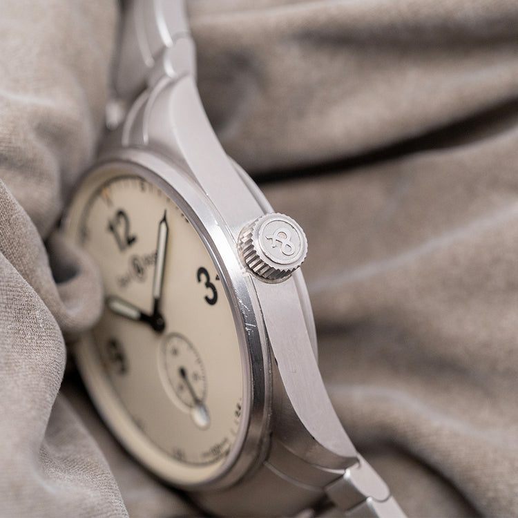 2000 Bell & Ross Vintage 123 Beige Auto on Bracelet 38mm