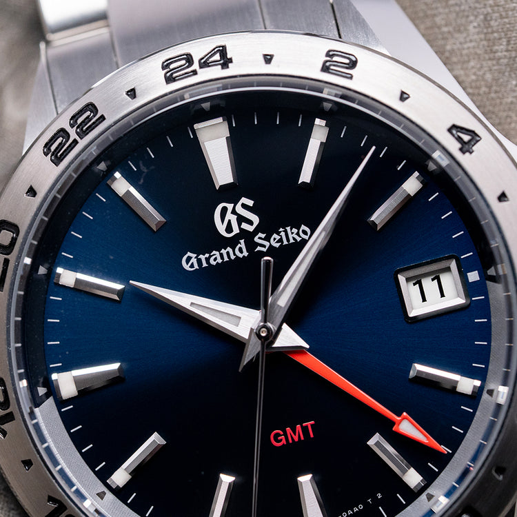 2021 Grand Seiko GMT Quartz Blue 39mm SBGN005G