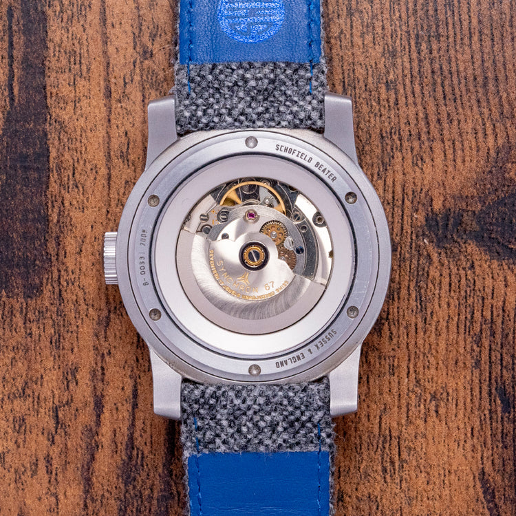 2017 Schofield Beater 1 Early Grey Enamel Dial Automatic