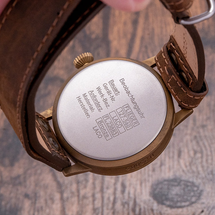 2018 Laco Westerland Bronze 45mm Manually Wound