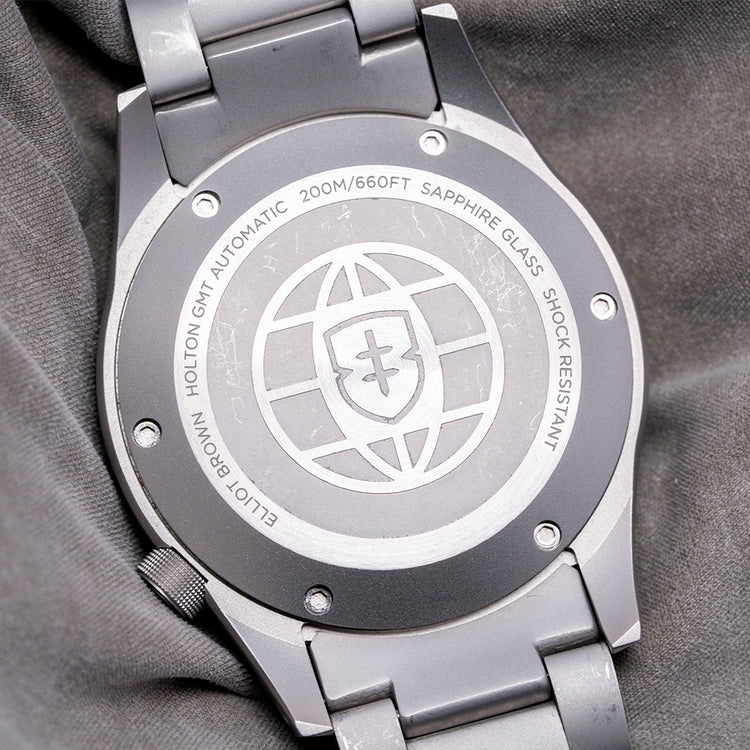 2024 Elliot Brown Holton Auto GMT Whiteout Frosted Steel