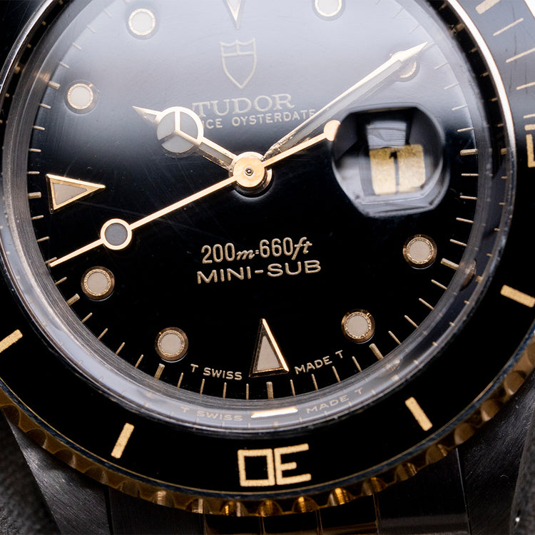 1995 Tudor Prince Oysterdate Mini-Sub Steel & Gold 73091