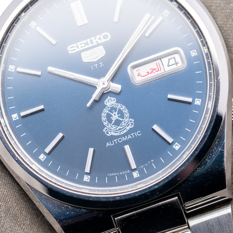 1982 Seiko 5 Automatic 'Omani Police Force' 36.5mm 6309-9000