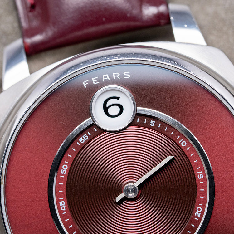 2023 Fears Christopher Ward Alliance 01 Jump Hour Red Dial