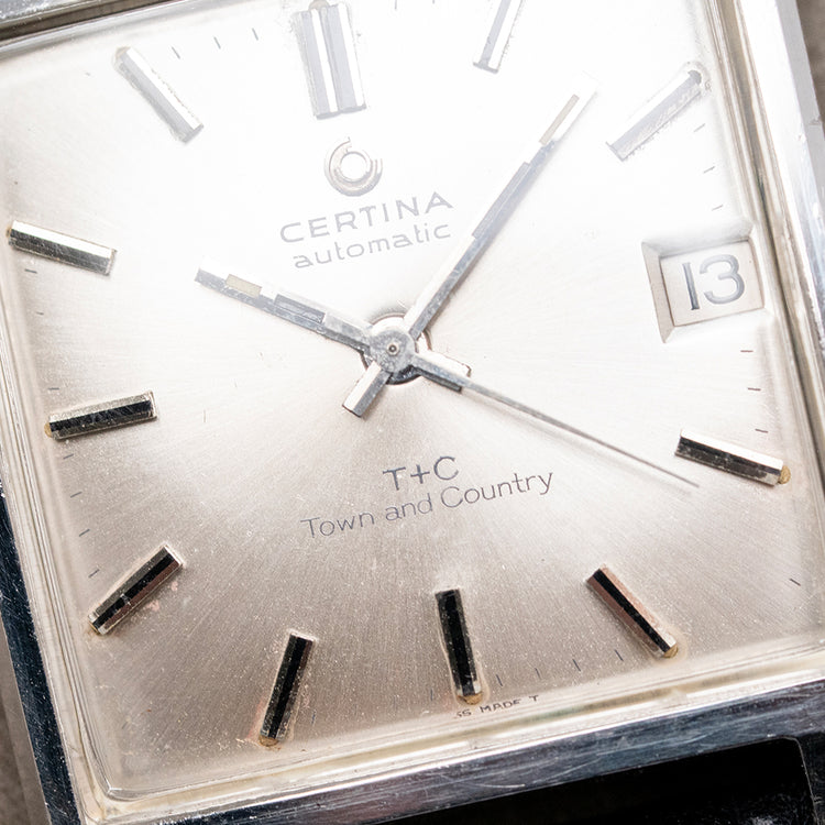 1964 Certina Automatic 'Town and Country' Square 30mm