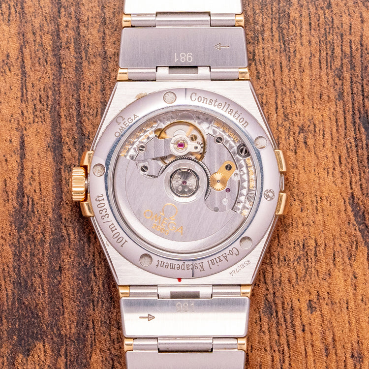 2011 Omega Constellation Co-Axial Steel & Gold 35mm 123.20.35.20.02.002