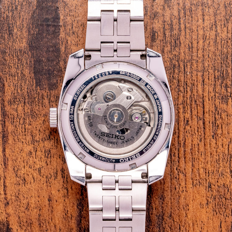 2019 Seiko SARB003 Smoke Grey Dial Faceted Crystal 38.5mm