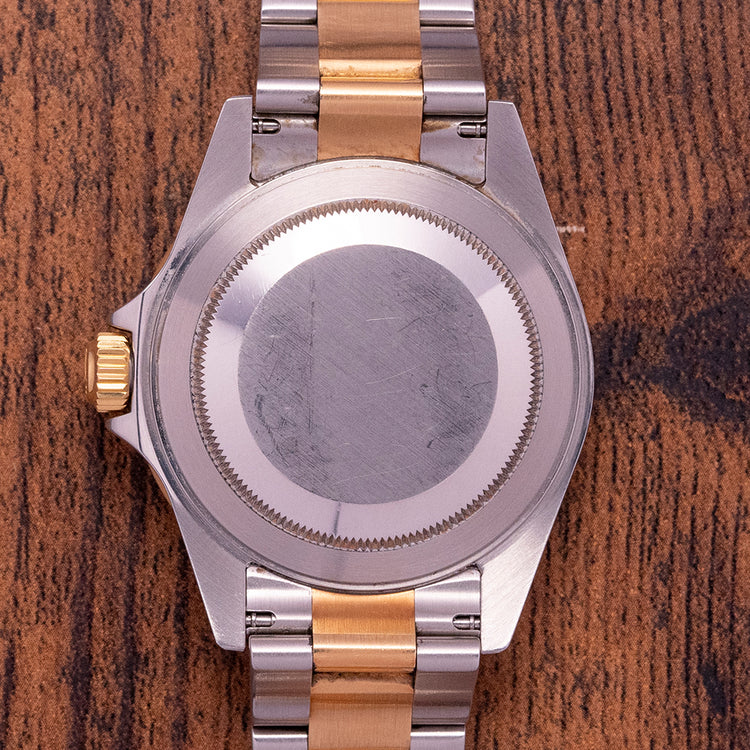 2004 Rolex Submariner Steel & Gold "Bluesey" 16613 Complete Set