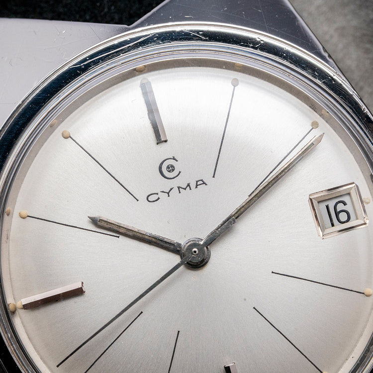 1960s CYMA Executive Automatic 'Bow Tie' 32mm