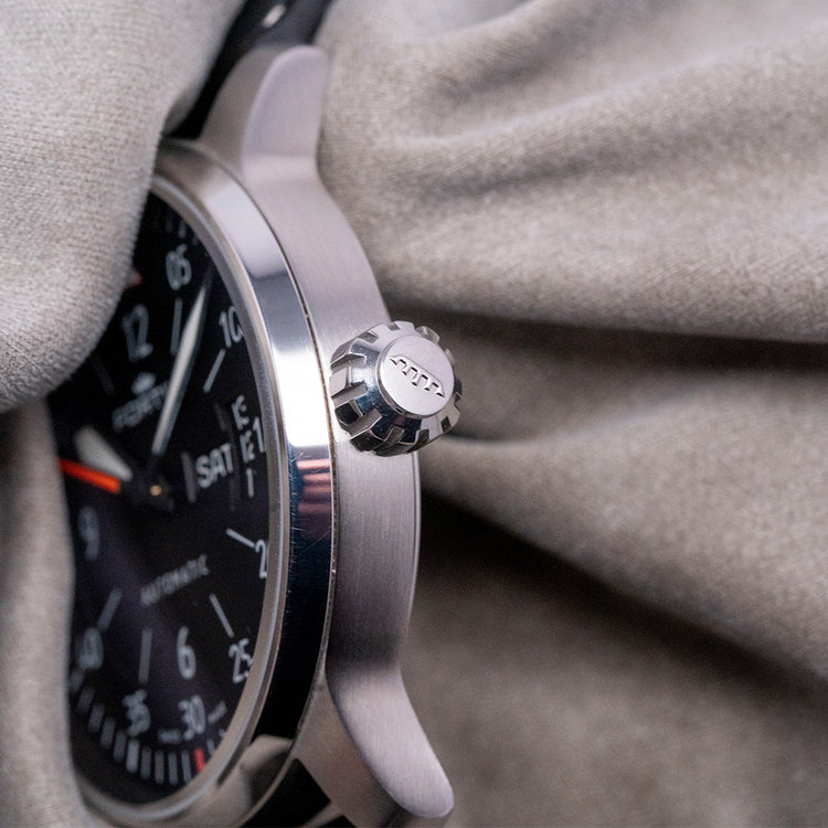 2016 Fortis Aviatis Cockpit Two Black Automatic 41mm