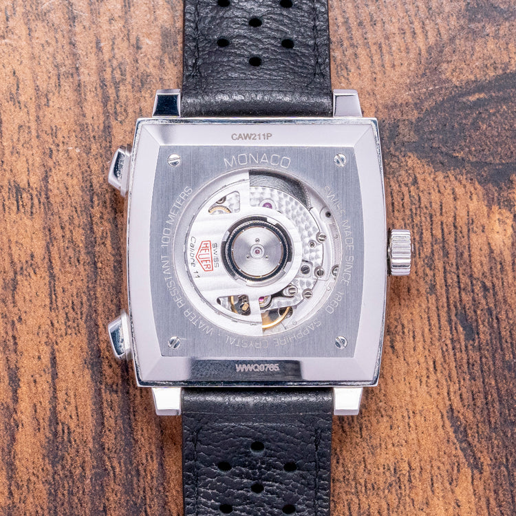 2016 TAG Heuer Monaco Blue Cal. 11 "Steve McQueen" 39mm CAW211P