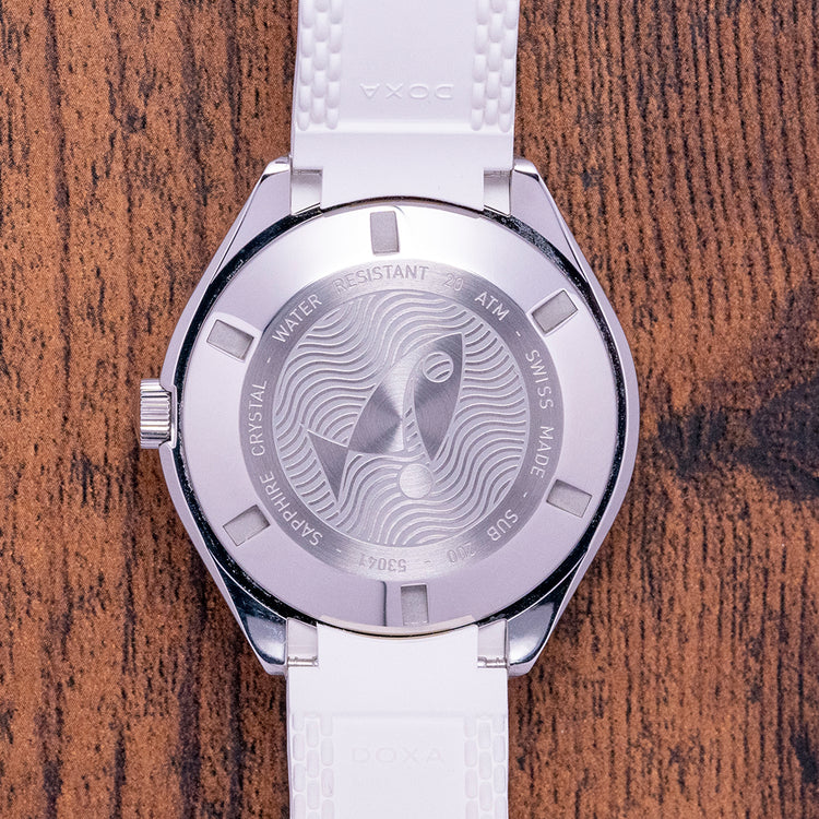 2021 Doxa Sub 200 White Pearl 42mm 799.10.011.23