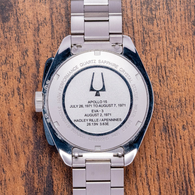 2023 Bulova Archive Lunar Pilot Chronograph Blue 43.5mm 98K112