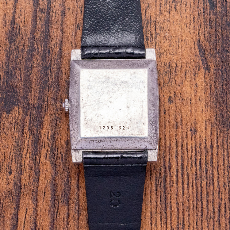 1974 Jaeger Le-Coultre .800 Silver Ornate "Tank" Manual