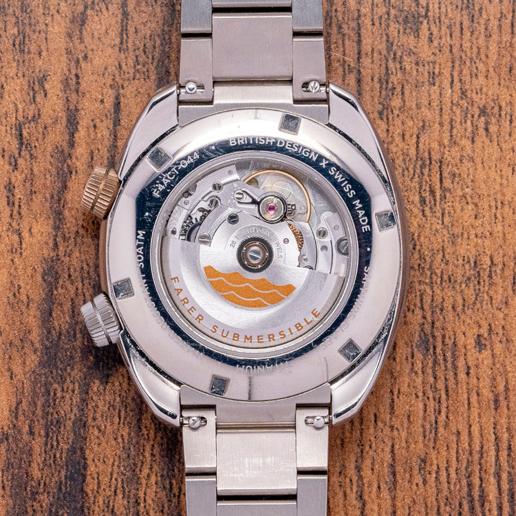 2022 Farer Aqua Compressor Endeavour Titanium on Bracelet