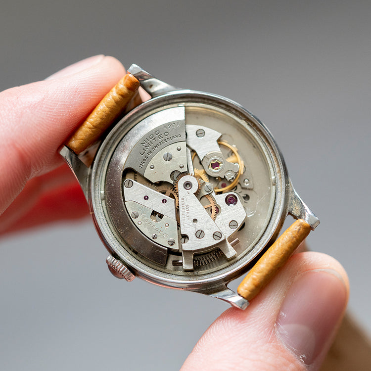 1940s Mido Multifort Extra Super Automatic 33.5mm Grey Dial - vault