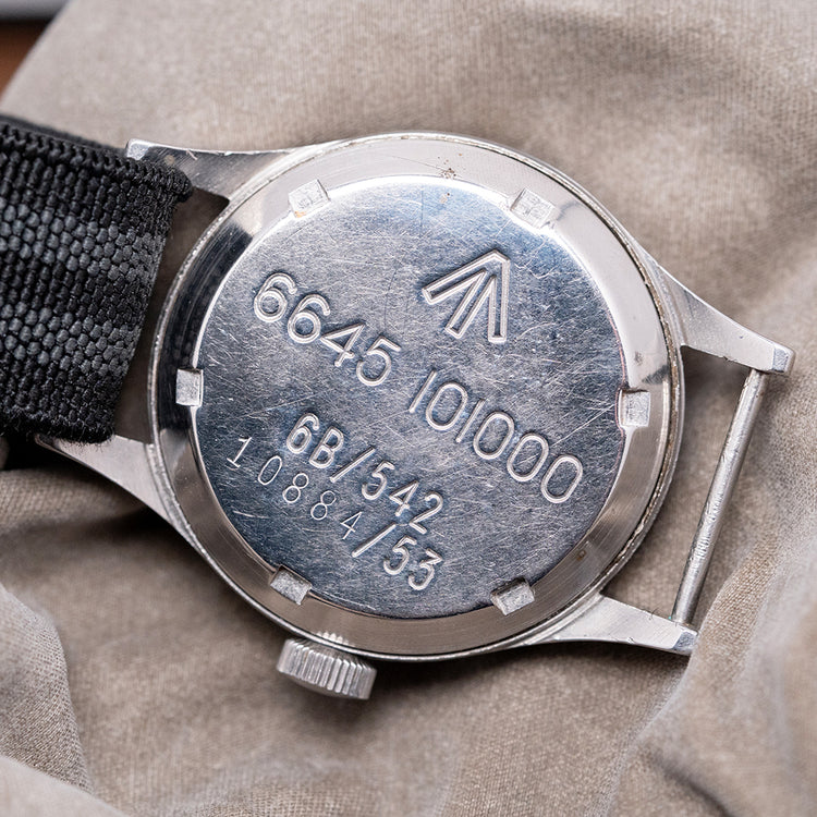 1953 Omega 6B/542 RAF Issued "Fat Arrow 53" Military 36.5mm