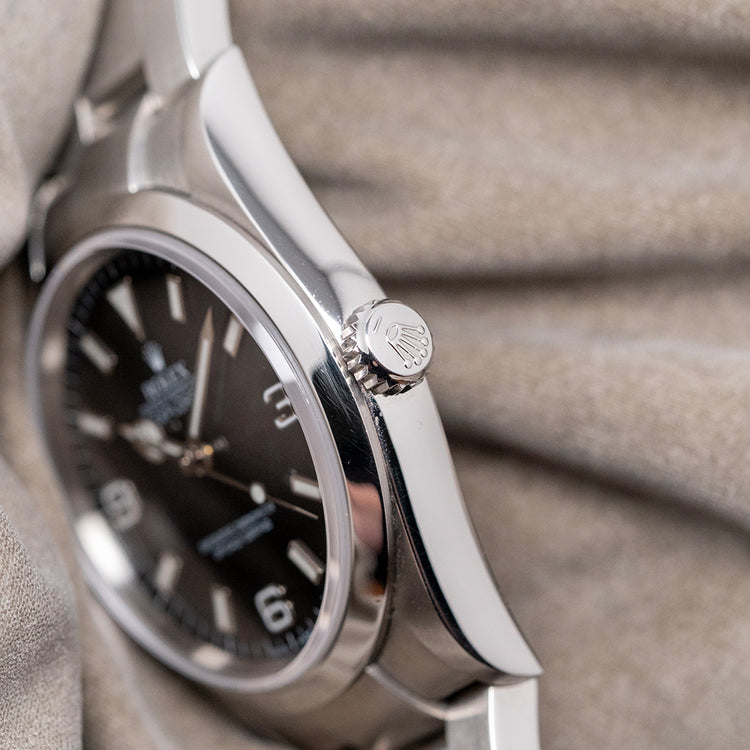 2005 Rolex Explorer I 36mm on SEL Bracelet 114270