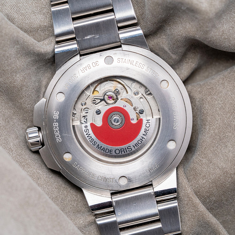 2018 Oris Aquis Date 43.5mm Blue Dial on Bracelet Automatic