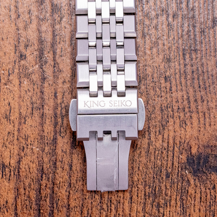 2022 King Seiko Brushed Grey Dail 37mm Automatic SPB281J1