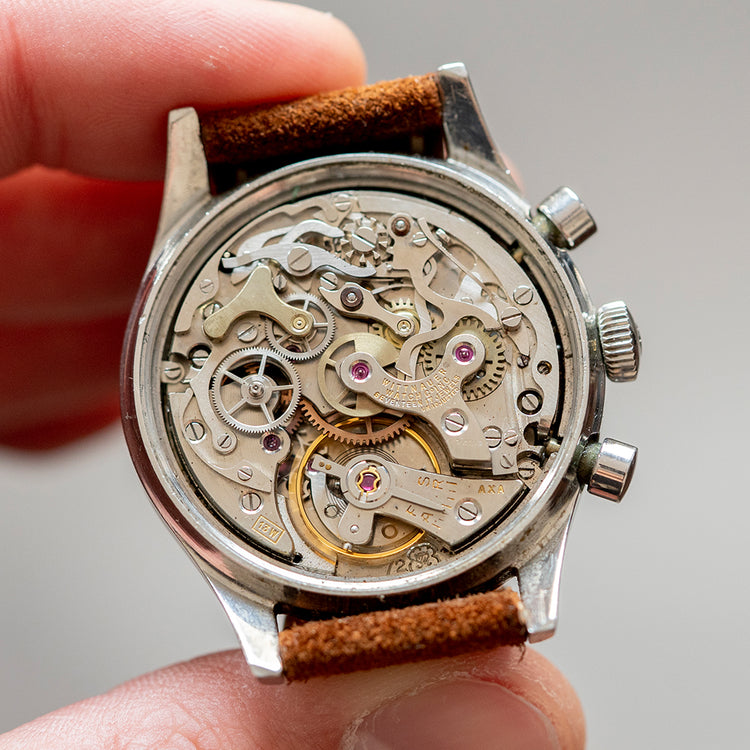 1950s Wittnauer 6002/5 Chronograph Valjoux 72 - vault
